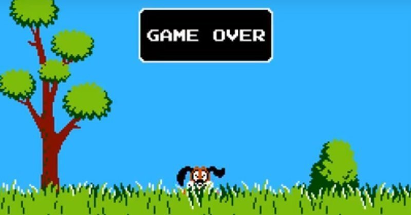 В игру Duck Hunt всегда можно было играть вдвоем