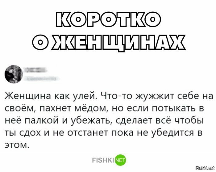 Коротко о женщинах