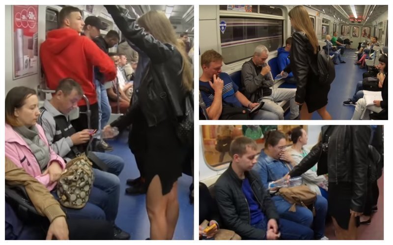 Активистка из Петербурга решила бороться с мужчинами, раздвигающими ноги в метро