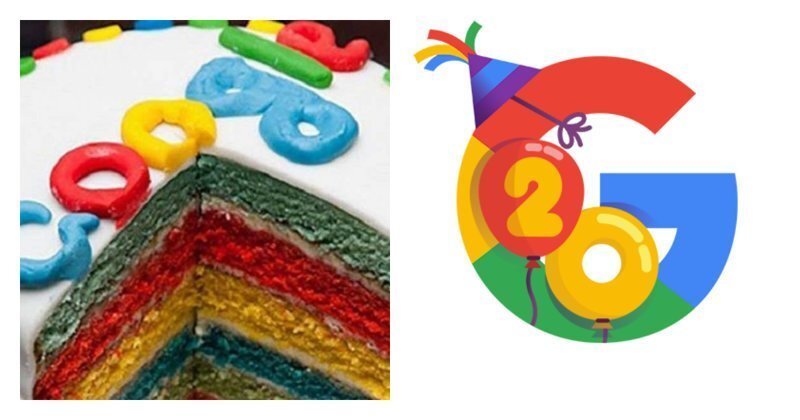 Google и дудл: компания празднует свой двадцатый день рождения