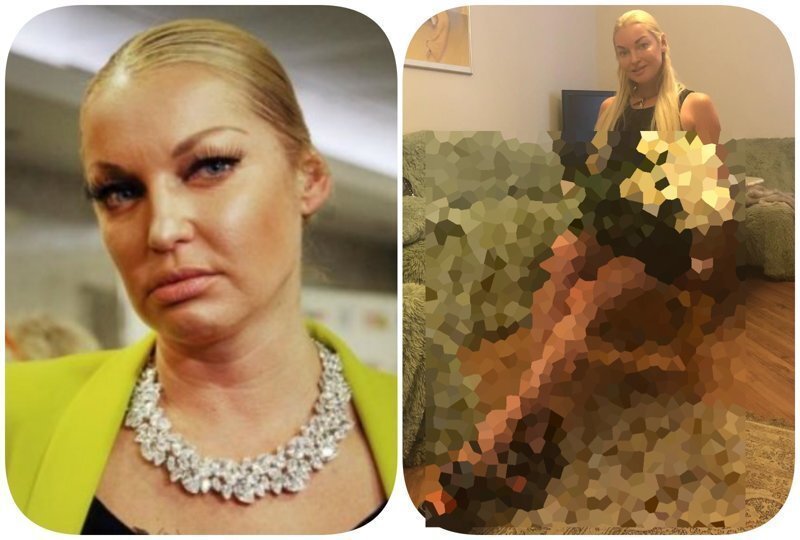 Волочкова опубликовала новое фото, на котором ее перепутали с "престарелой стриптизершей"