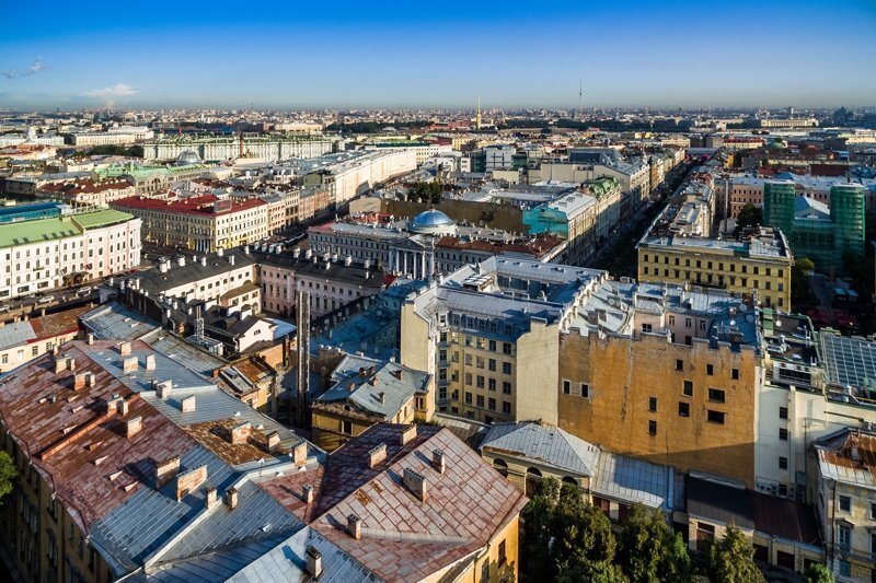 Санкт-Петербург с высоты (и не только). Лето 2018