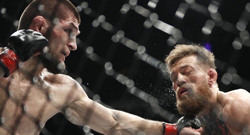 Громкая победа России: Нурмагомедов легко одолел Макгрегора в рамках встречи UFC 229
