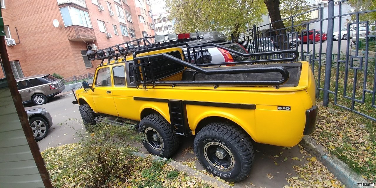 Наш отечественный ответ Mercedes-AMG G63 6×6