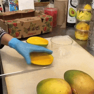 Как правильно разделывать манго