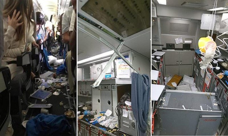 Рейс из ада: из-за сильнейшей турбулентности пострадали 15 авиапассажиров