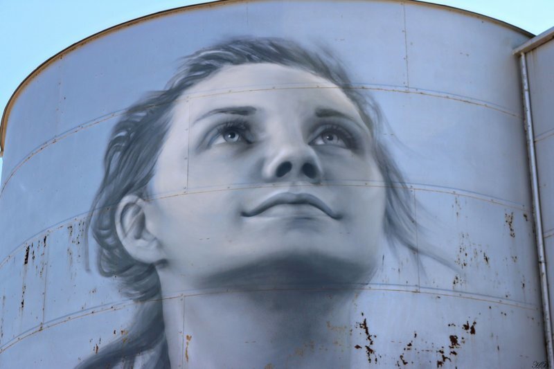 «Сило-арт» —  масштабные граффити на элеваторах и зернохранилищах