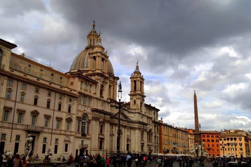 Страшные легенды и истории площади Навона в Риме. Римский папа, его "папесса" и другие