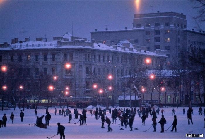 На Чистых Прудах, Москва, 1978г