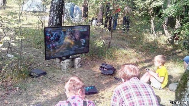 А говорят новое поколение не ходит в походы