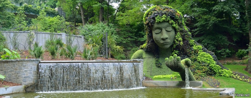 Ботанический сад в Атланте, США