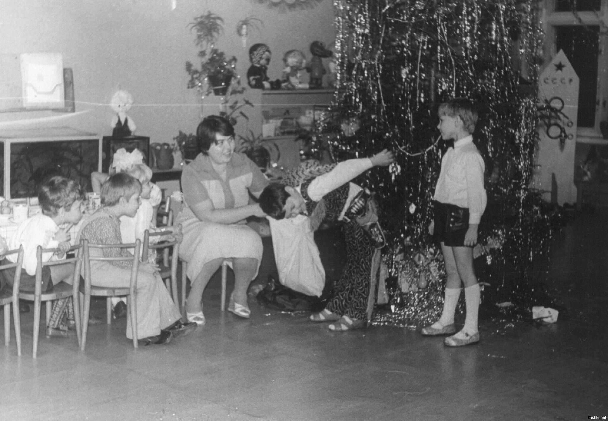 Новый год в саду