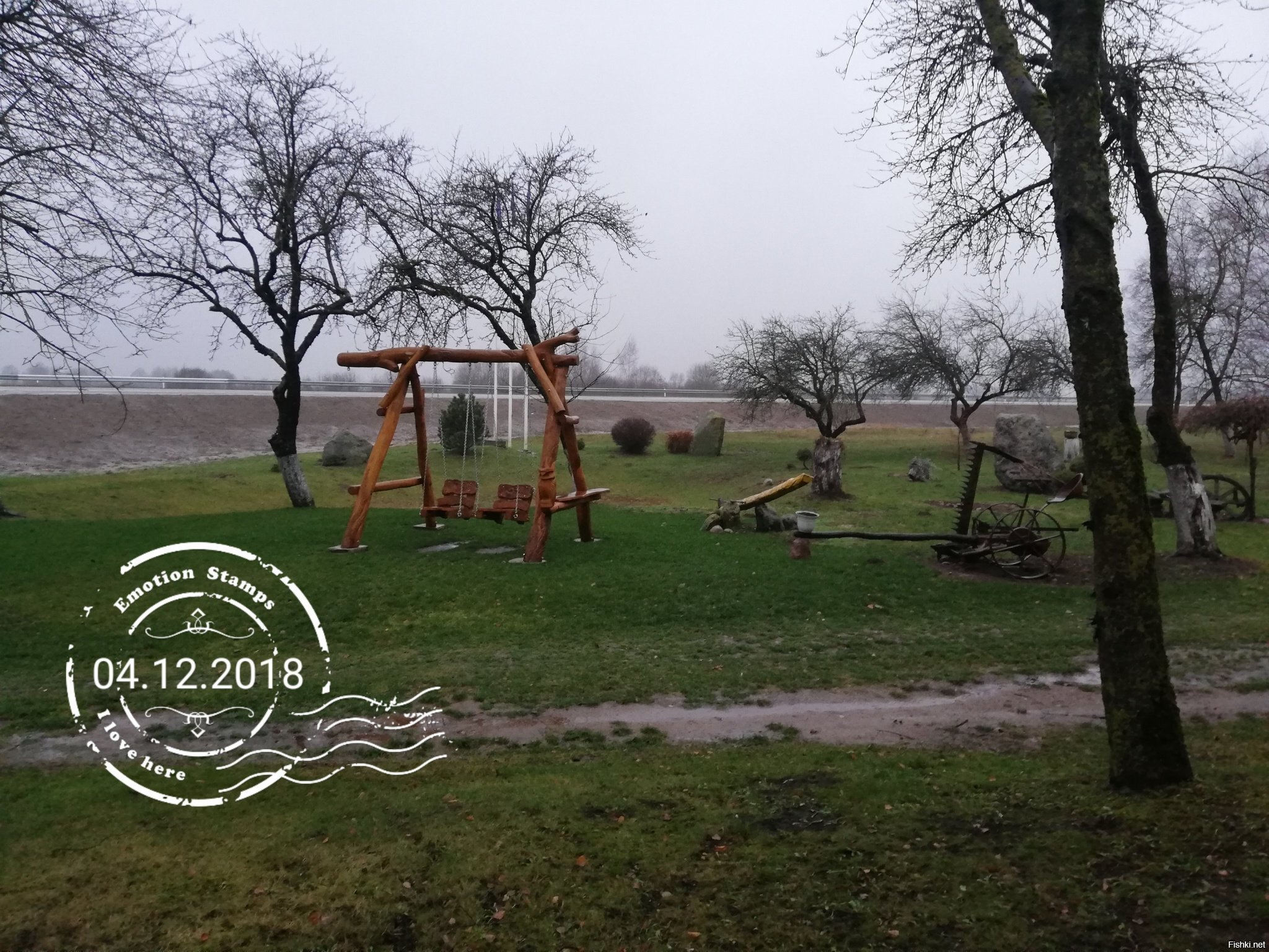 По дороге к most в Палангу