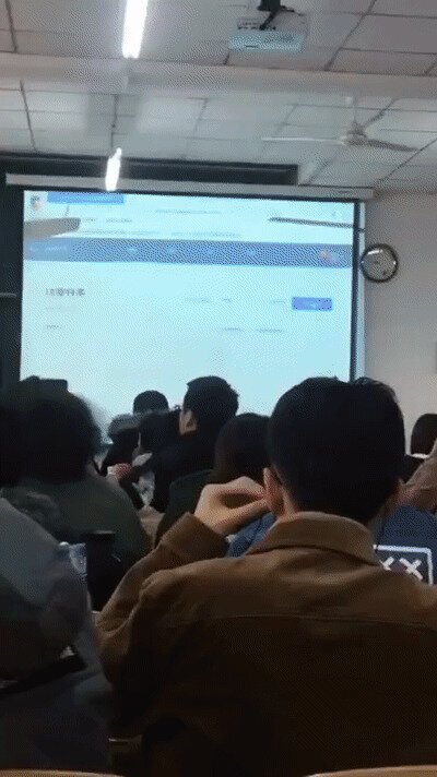 Проверка посещаемости в китайском ВУЗе