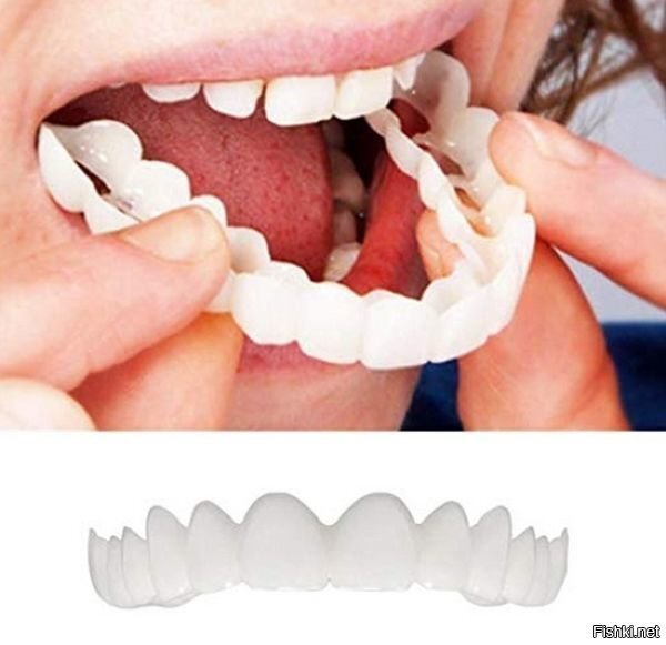 Мужик заказал накладные зубы ради голливудской улыбки_)