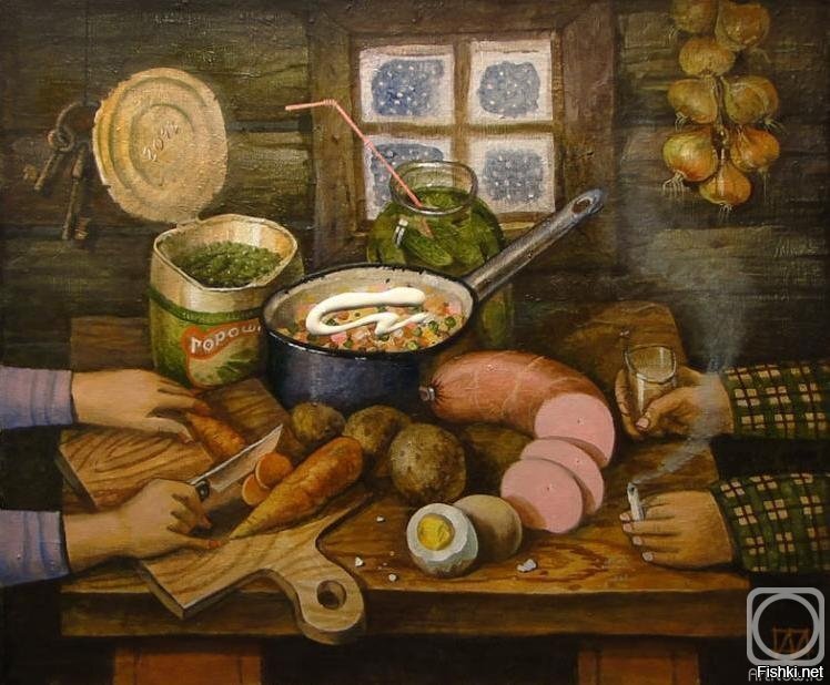 художник Андрей Андрианов пишет очень душевные картины