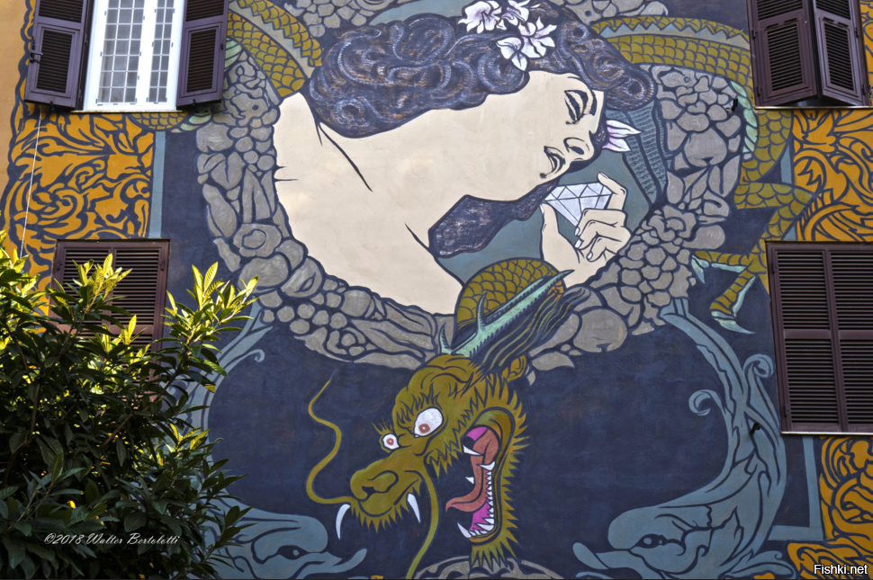 Рим, граффити