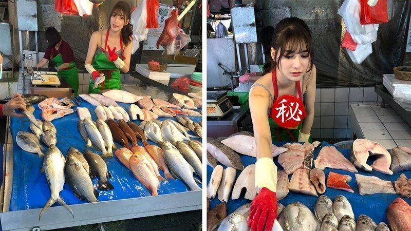 Самая красивая в мире продавщица живет в Тайване