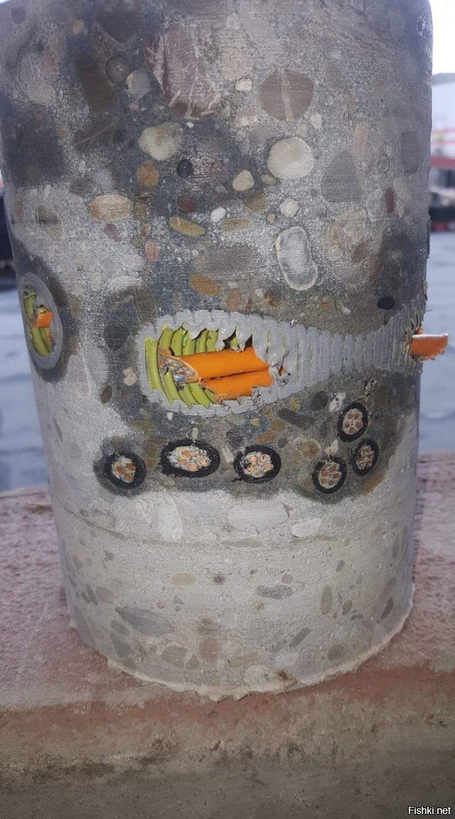 вот он - страшный сон бурильщика по бетону