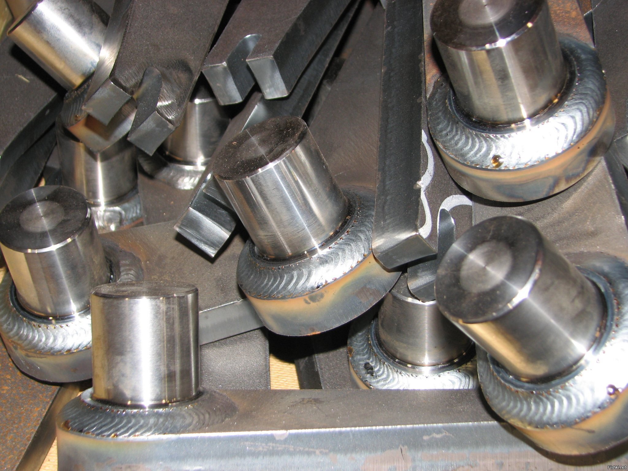 Сварка Fe52 и CrMo   полуавтоматом, двойным импульсом