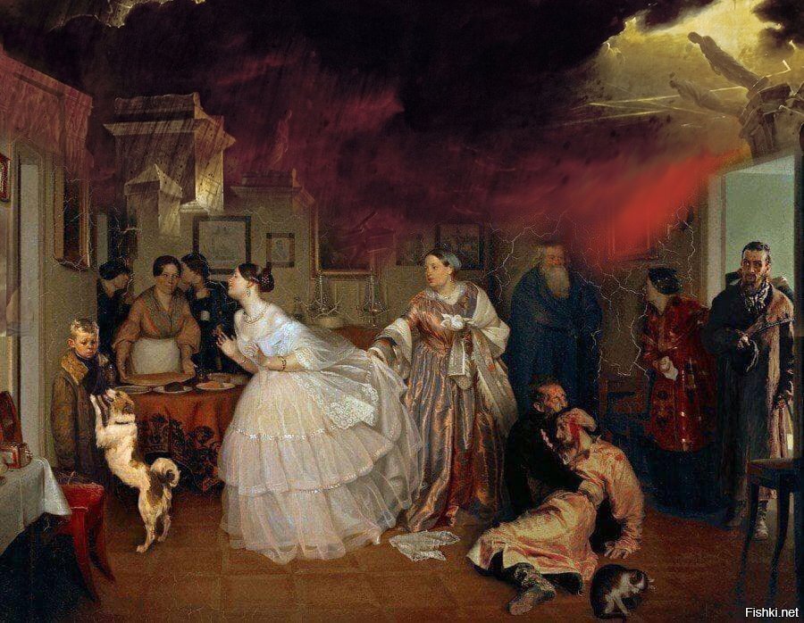 Попурри на тему русских художников 19-го века