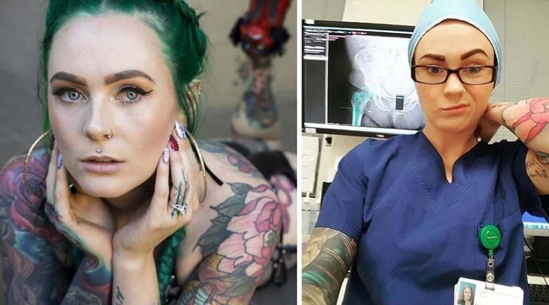 Cамая татуированная врач в мире 