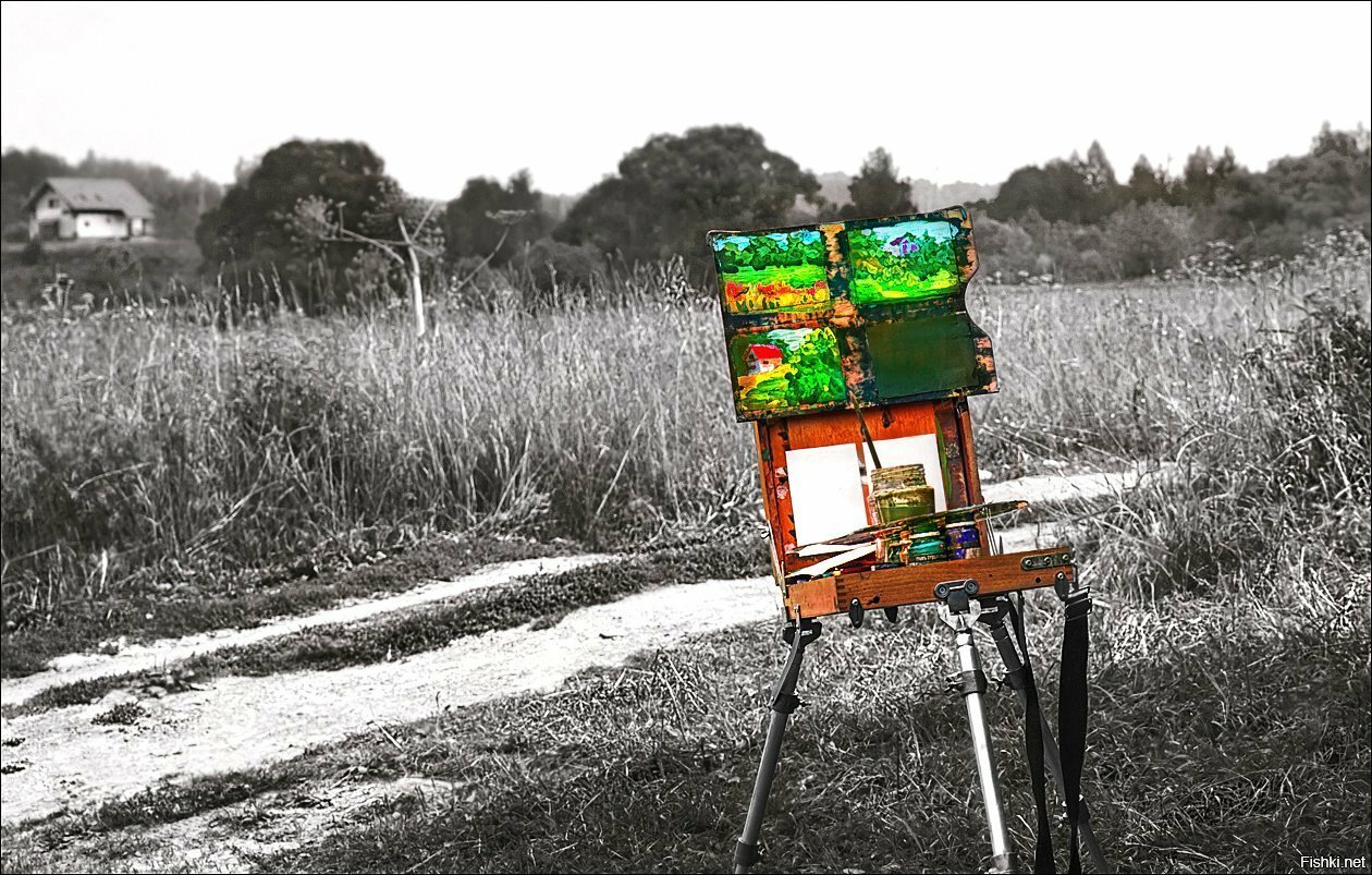 Я нарисую цветной мир