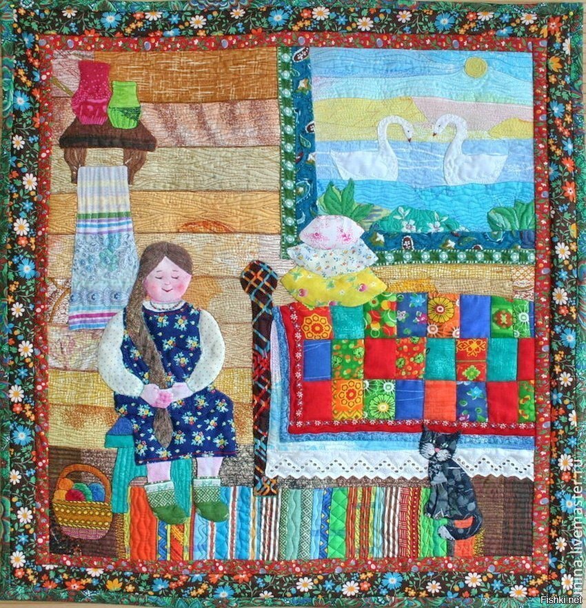 Лоскутное шитье: себе - занятие, людям -радость