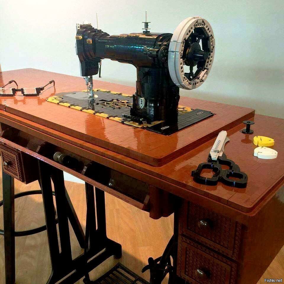 Все на этой картинке сделано из LEGO