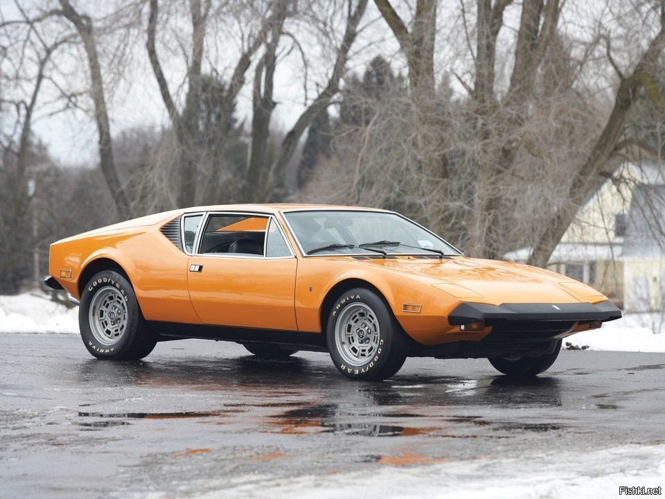 Автолегенда 70-х De Tomaso Pantera