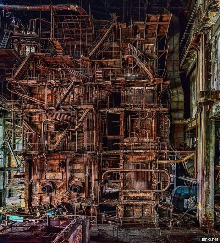 Это погасшее сердце московского «ЗИЛ» — котел, построенный в 1936 году и пита...