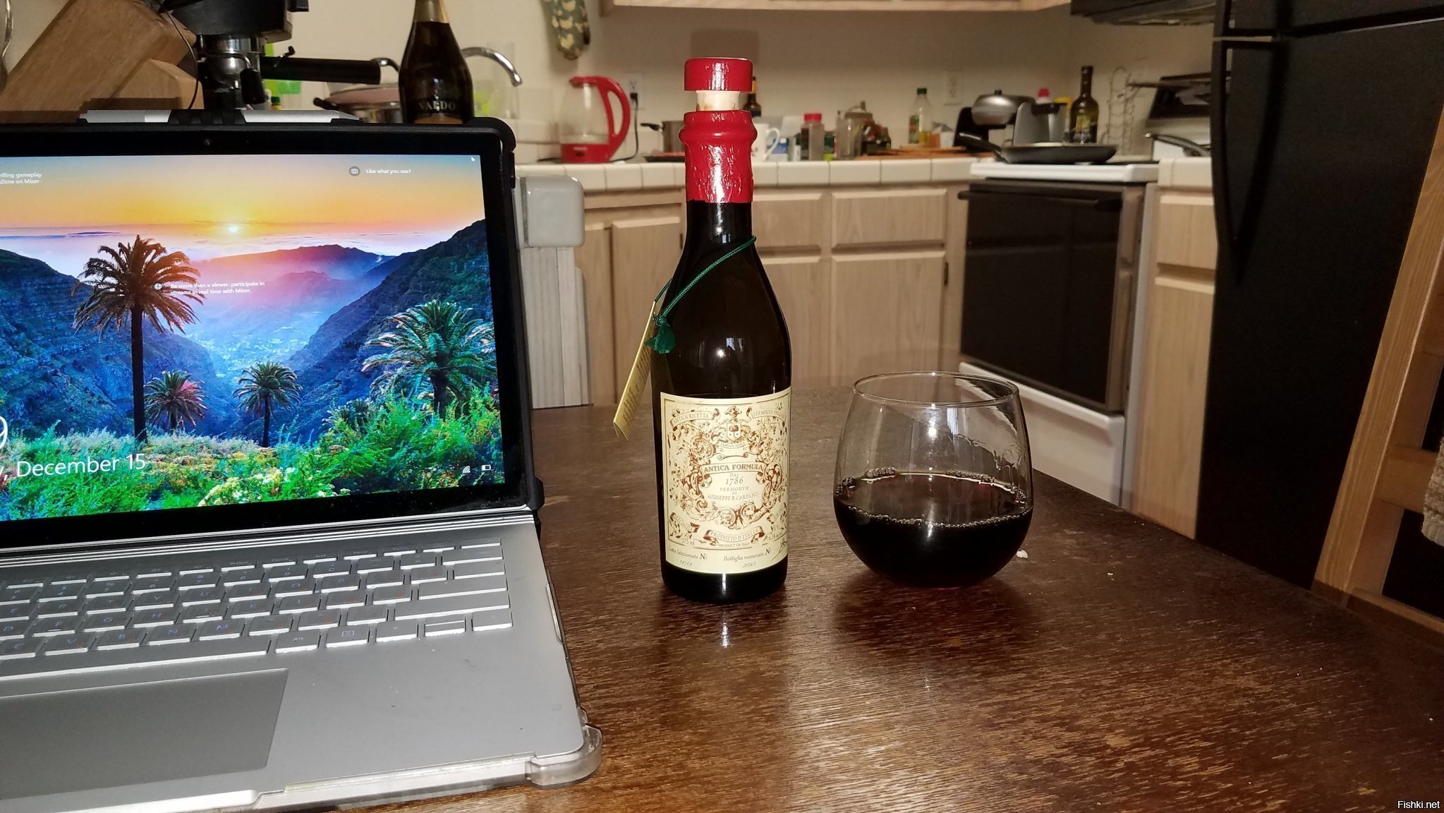 а я, вот, сёдня с утречка - взял вермут