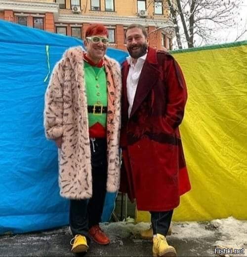 'Клоуны цирка'  Корогодский и Чичваркин