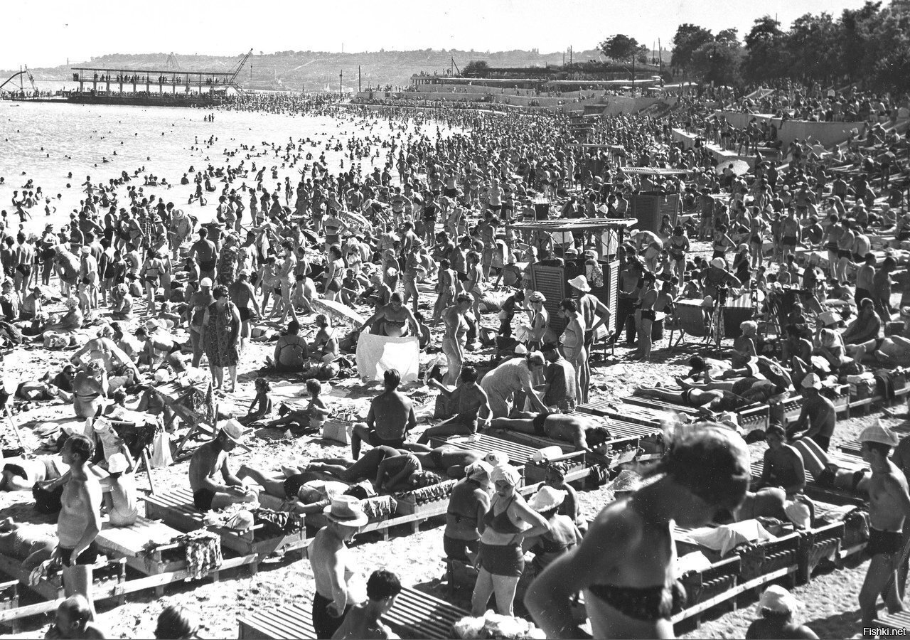 Ланжерон, Одесса, 80е