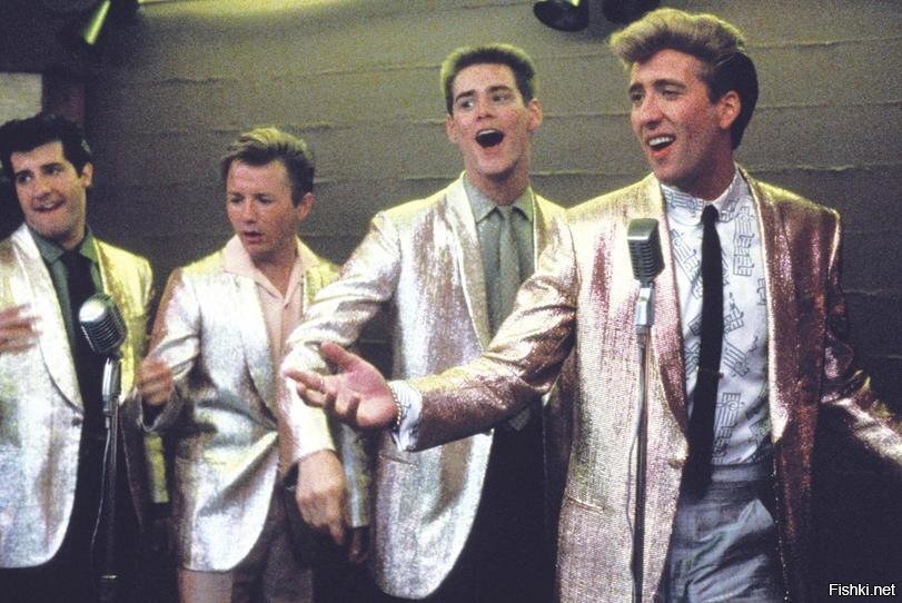 Джим Керри и Николас Кейдж 30 лет назад