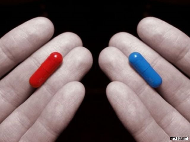 - "Надо было красную съесть