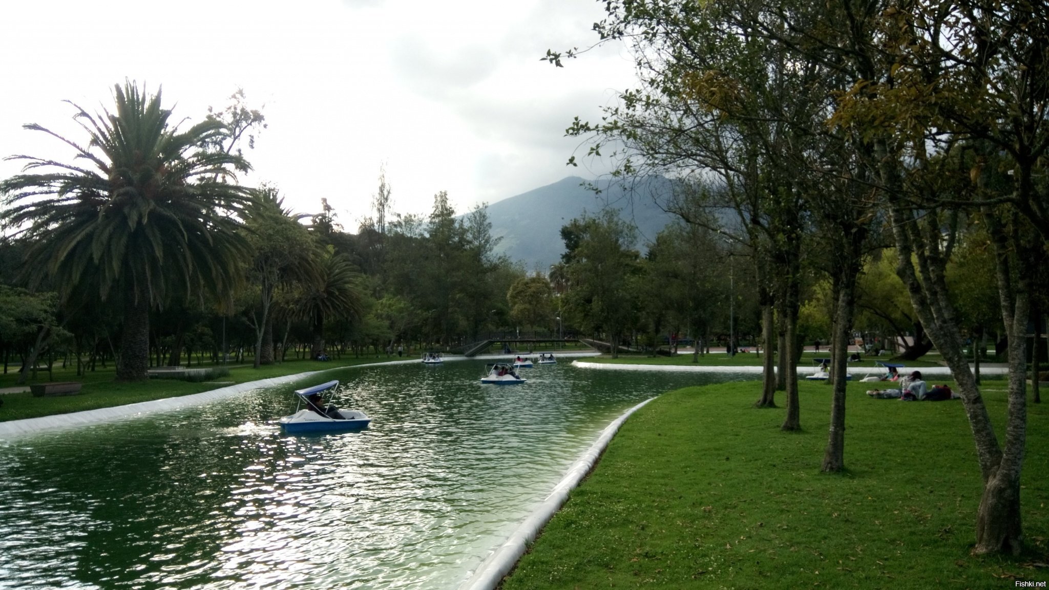 Эквадор, Кито, один из центральных парков