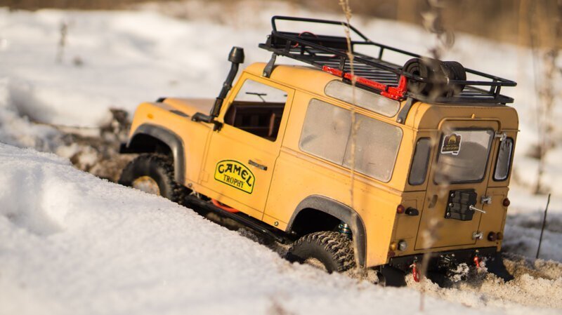 Camel Trophy Первый снег