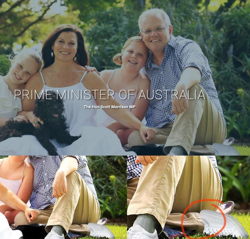 Две левых ноги премьер-министра Австралии