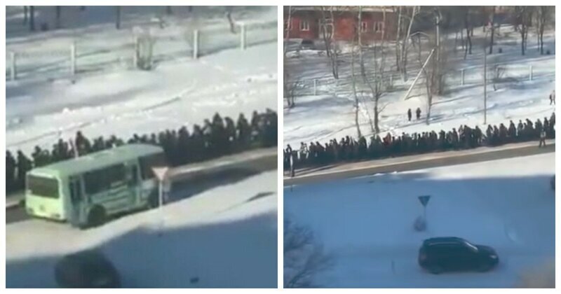 В сети появилось видео массового шествия за гробом криминального авторитета