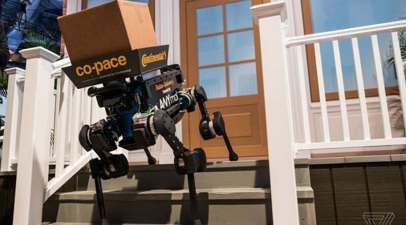 Теперь, вполне вероятно, посылки будут доставлять роботы-собаки