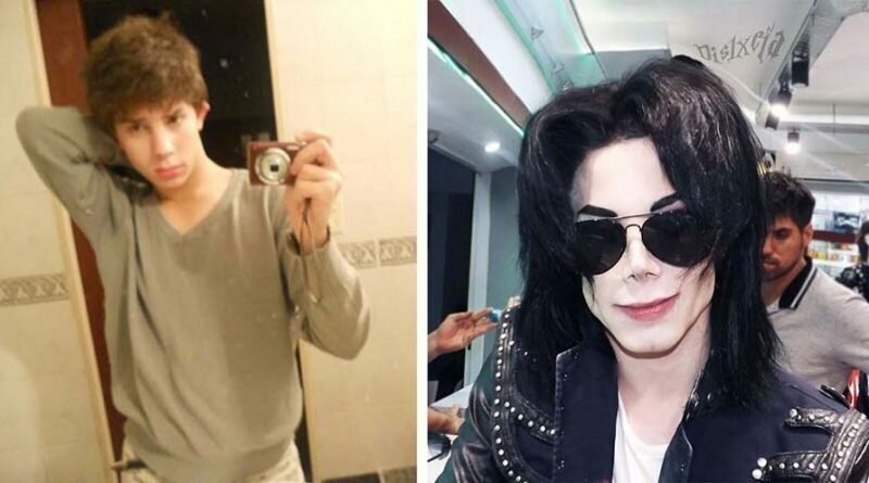 Парень из Аргентины потратил около 30 тыс. долларов, чтобы выглядеть как Майкл Джексон