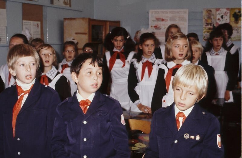 Особенности жизни советского школьника