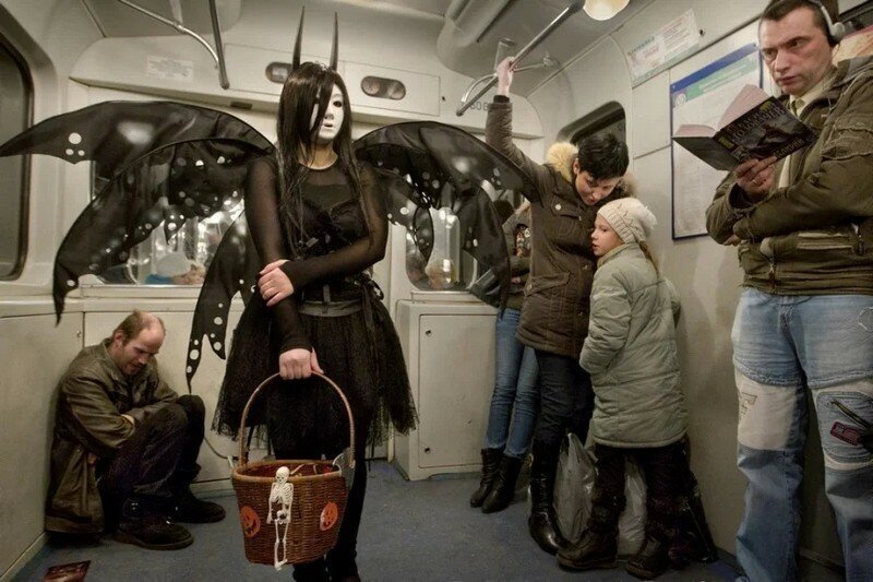 Мода российского метро: фрики из подземки