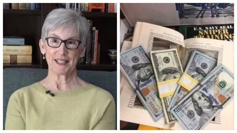 Волонтер книжного базара нашла в книге $4 000 и вернула их владельцам
