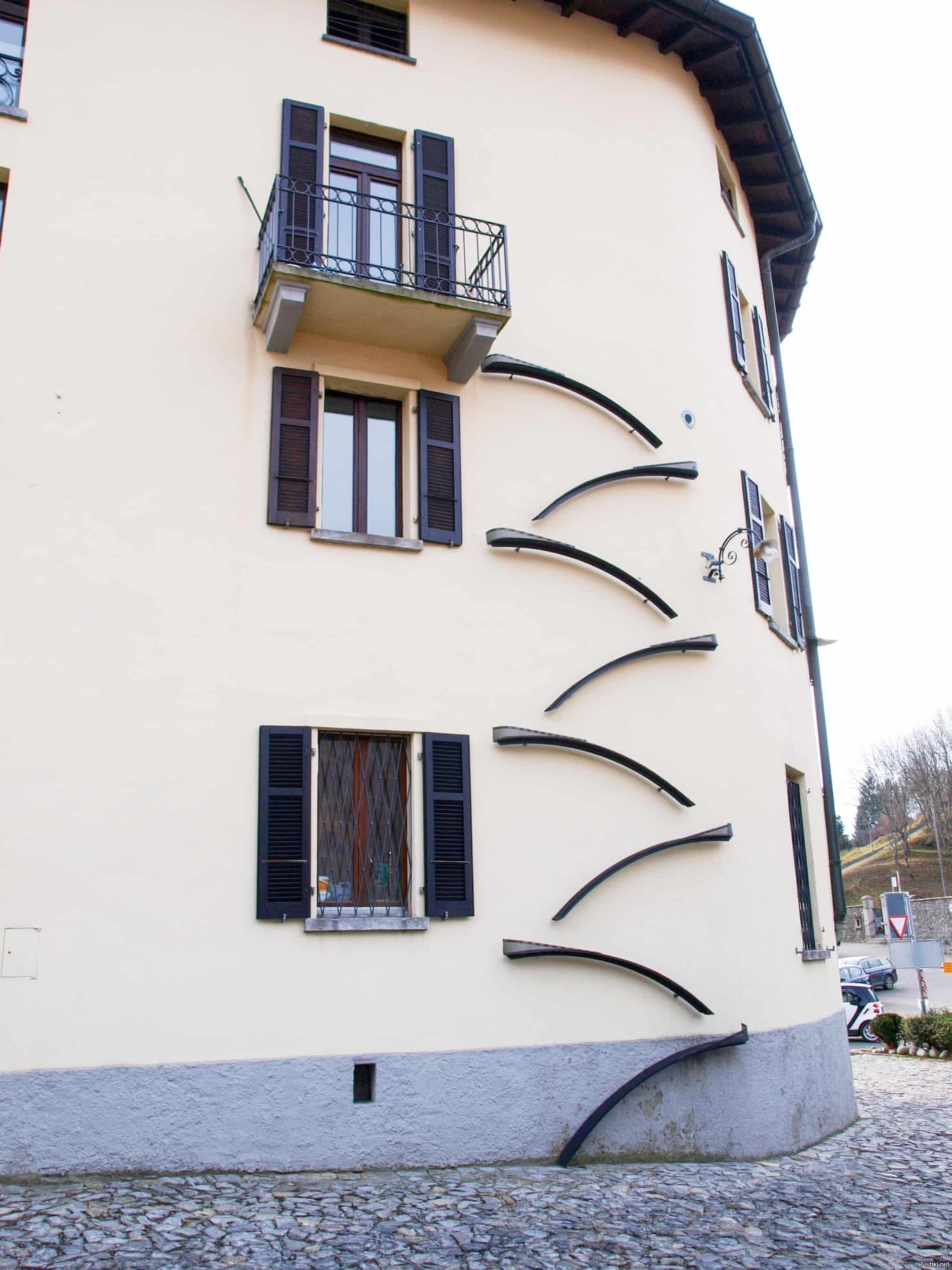 лестница для котишки, швейцария
