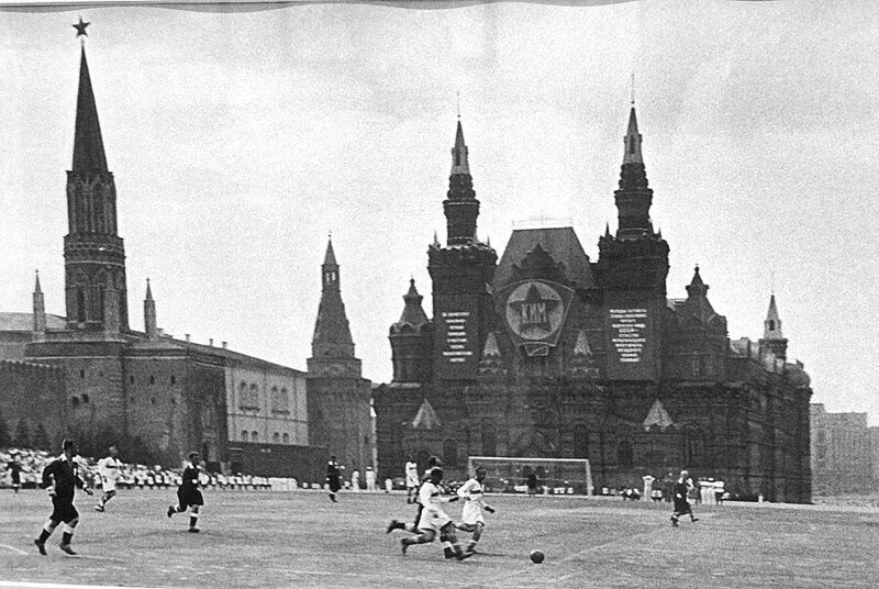 Футбол на Красной Площади