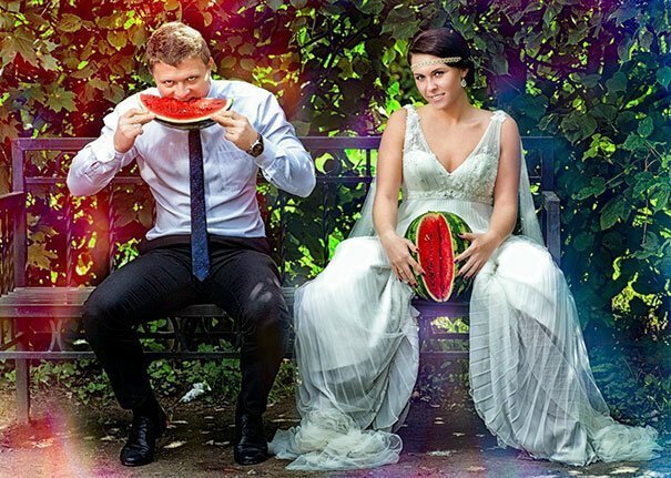 14 свадебных фотографий, бессмысленных и беспощадных
