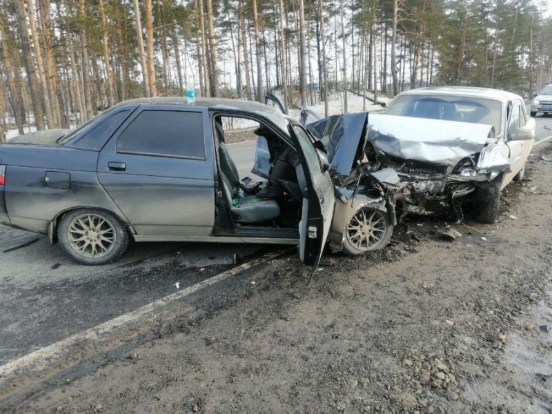 Авария дня. Водитель ВАЗа погиб под Нижним Новгородом