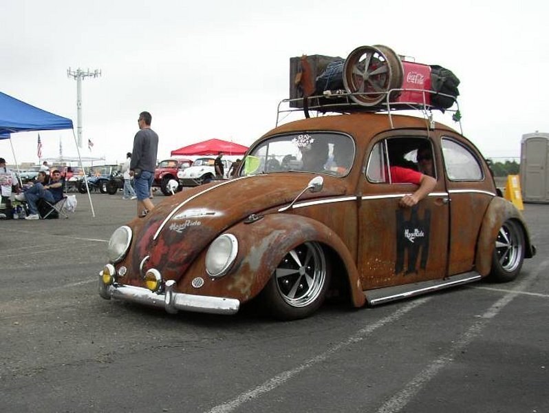 Модная ржавчина: Volkswagen Beetle Rat Look